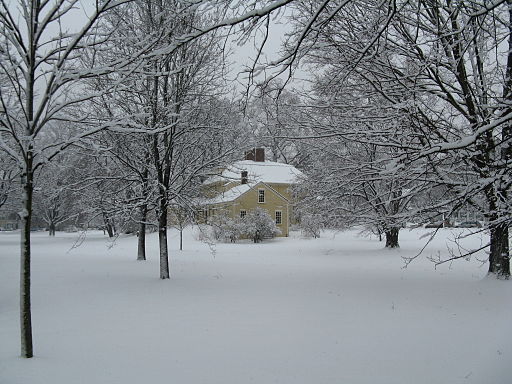  Buckman Tavern in Winter, Lexington Massachusetts
