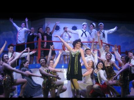 Leighann Healy and the cast of Anything Goes perform  Blow Gabriel Blow
