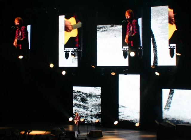 Ed Sheeran performs at the  Xfinity Center in Mansfield, MA Sep 9