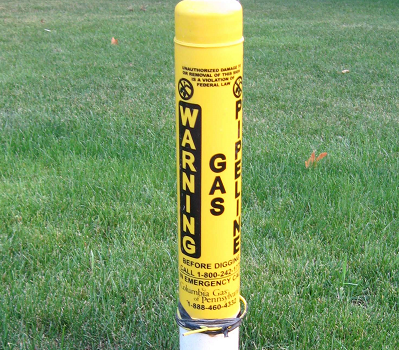 Columbia Gas Marker