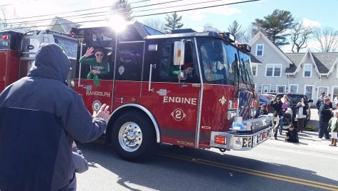 Junior Jack Clifford participated in the Abington St. Paddys Day parade on March 17, 2019 in Abington MA.