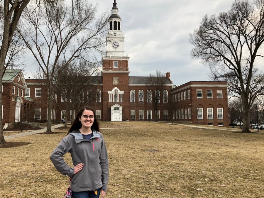 Abington High Schools Valedictorian Allison MacLeod will be attending Dartmouth College in the fall of 2019.