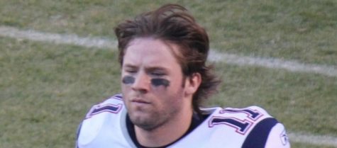 Julian Edelman of the New England Patriots did not have a good game last night against the Baltimore Ravens. This photo is from 2017.