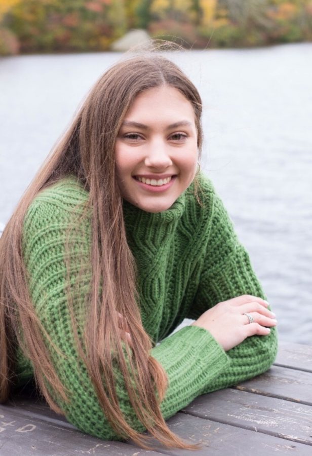 Abington High School 2019 alumna Katie Marando poses for her senior picture taken at Ames Nowell State Park on November 1, 2018.
