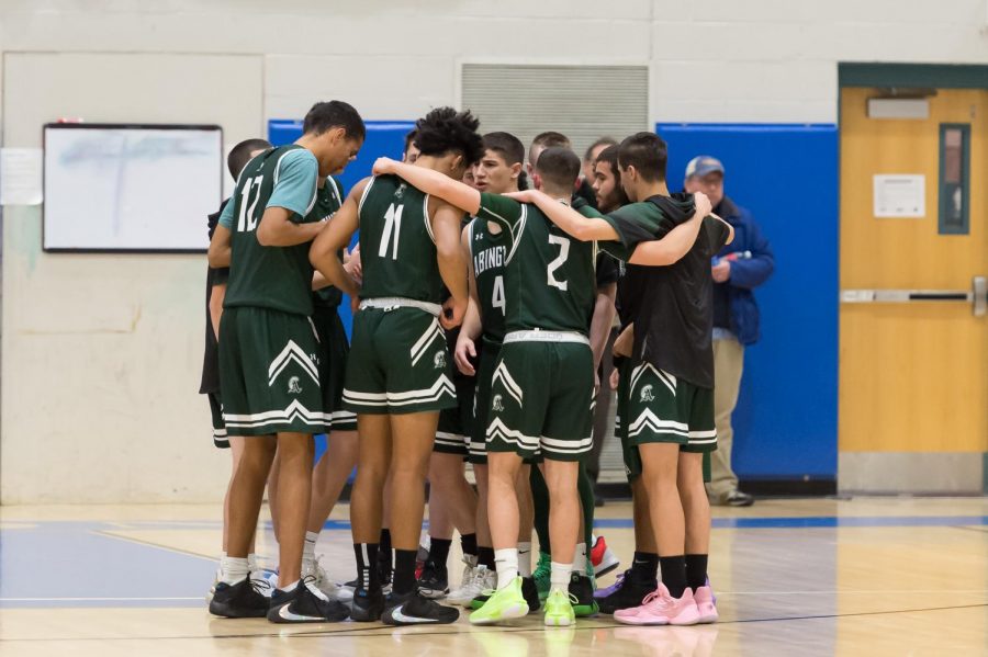 Abington Varsity Boys Basketball team played their second game of the season on Monday, December 16, 2019 away in Mashpee against the Falcons. Abington came up with their second win. 