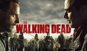 The Walking Dead, a TV show first released in 2010, is based on the comic book series by Robert Kirkman and is about life after a zombie apocalypse.