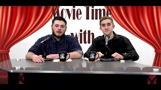 Matt Lyons and Derek Tirrell, Class of 2021, during their discussion of The Call fo the Wild in the 7th episode of Movie Time with Matt and Derek