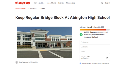 Proposed Bridge Block changes at AHS inspire widespread student action